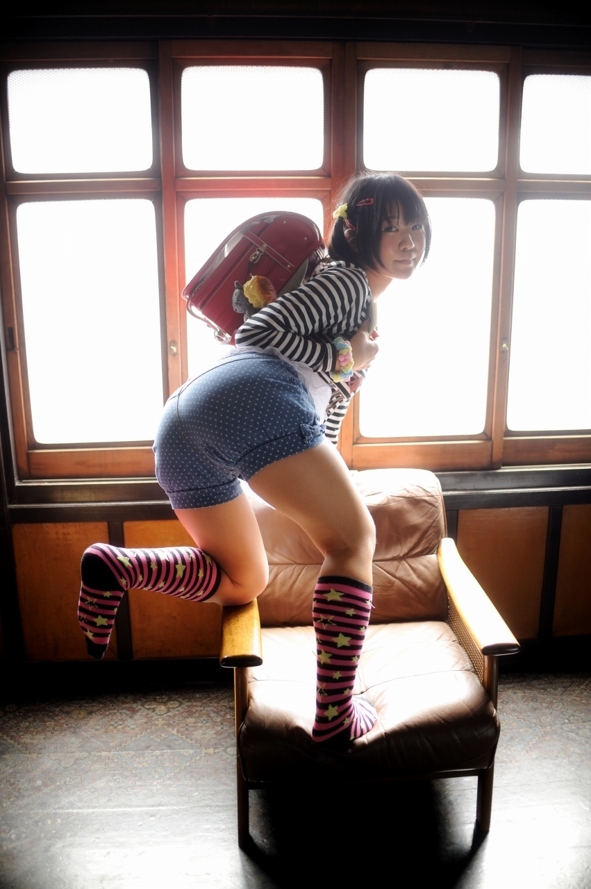 [Cosplay] Hot Flute Student - Pigtails & Perfect Ass